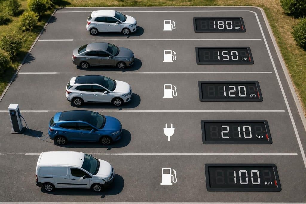 découvrez combien de kilomètres vous pouvez parcourir avec 20 euros d'essence en fonction du type de voiture et de sa consommation.