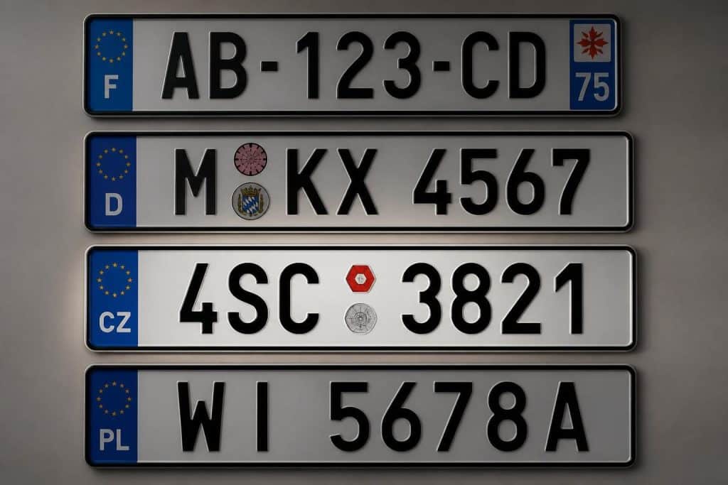 découvrez la signification des plaques cz et identifiez le pays d’origine des immatriculations associées.