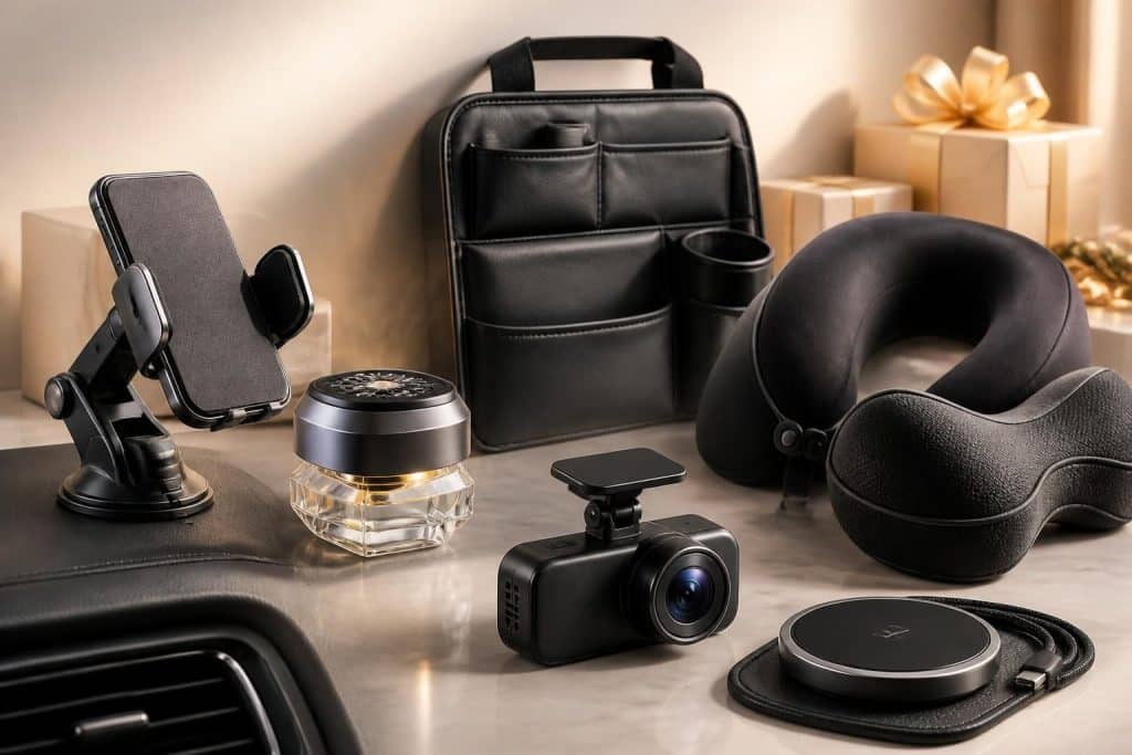découvrez des idées originales et des accessoires tendance pour offrir le cadeau parfait aux passionnés de voiture.