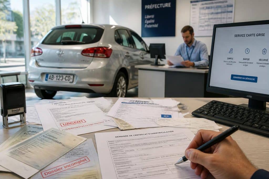 découvrez la procédure complète pour gérer l'écrasement de carte grise, les risques associés et comment régulariser rapidement votre situation.